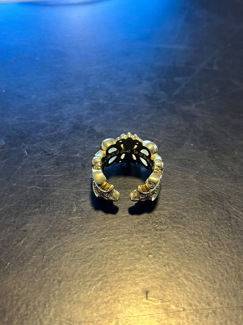 Chrome Floral Gold